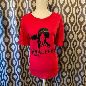 2 for $10 on $8 items. Bella Canvas Womens T-Shirt. Red. Size 2X “Khaleesi”